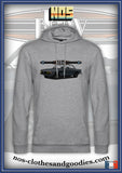 Sweat capuche unisex BMW E9 3.0 CS 1973 grise