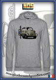 Sweat capuche unisex BMW isetta beige