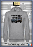 sweat capuche unisex Citroën Ami 8 bleue 1970