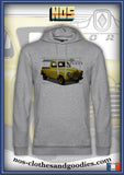 sweat capuche unisex Renault colorale pick up