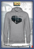 sweat capuche unisex Renault colorale verte
