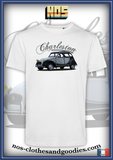 tee shirt unisex citroën 2cv charleston grise