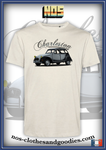 tee shirt unisex citroën 2cv charleston grise