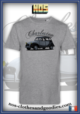 tee shirt unisex citroën 2cv charleston grise