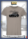 tee shirt unisex citroën 2cv charleston grise