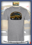 unisex t-shirt Citroën 2cv Paris yellow