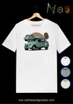 tee-shirt unisex Citroën 2cv AZ 1957