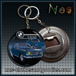 Badge / magnet / porte clé décapsuleur BMW 1500 bleu avant arriére