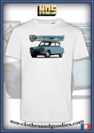 tee shirt unisex citroën Ami 6 bleue 1963