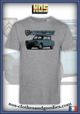 tee shirt unisex citroën Ami 6 bleue 1963