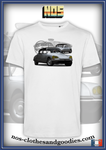 tee shirt Citroën DS 21 pallas grise "full view"