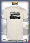 tee shirt Citroën DS 21 pallas grise "full view"