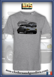 tee shirt Citroën DS 21 pallas grise "full view"