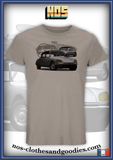 tee shirt Citroën DS 21 pallas grise "full view"