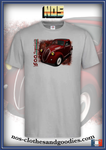 Tee shirt unisex Fiat Topolino 500A rouge