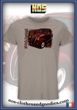Tee shirt unisex Fiat Topolino 500A rouge