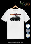 Tee shirt unisex Fiat Topolino 500A noire
