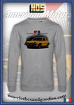 classic unisex sweatshirt AMC PACER yellow