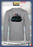sweat classic AMC PACER bleue arrière