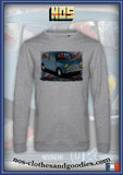 sweat classique austin mini bleu UK