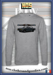 sweat  classique unisex BMW E9 3.0 CS 1973 grise