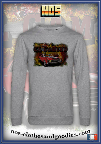 classic chevrolet el camino 1972 sweatshirt