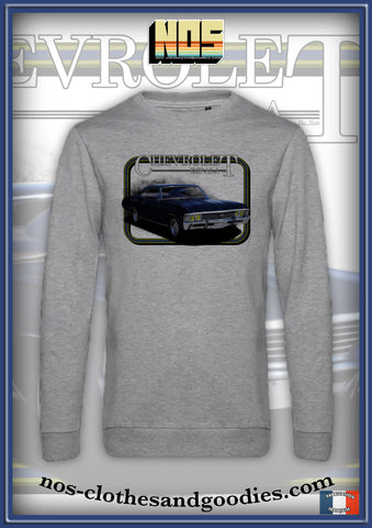 classic black Chevrolet Impala sweatshirt 1967