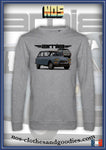 sweat classique Citroën Ami 8 bleue 1970