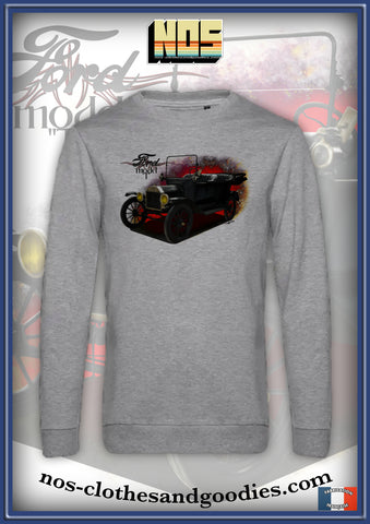 classic Ford T touring sweatshirt black