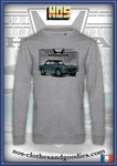 sweat classique Honda S800 verte décapotable