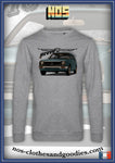 sweat classique Honda civic MK1 verte