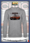 sweat classique Honda civic MK1 rouge RS