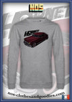 classic red Hudson Hornet sweatshirt