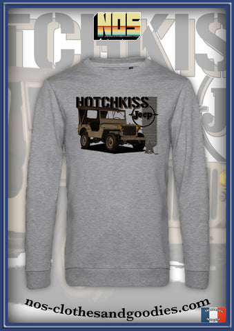 classic sweatshirt Jeep Hotchkiss M201 1957