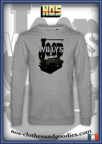 classic jeep willys M38 1951 sweatshirt