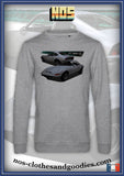 classic sweatshirt Opel GT 1900 white front/rear