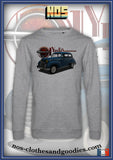 classic sweatshirt Opel olympia blue 1952