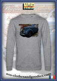 classic blue Peugeot 202 sweatshirt