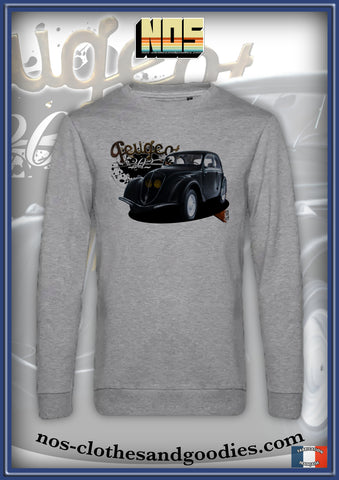 classic black Peugeot 202 sweatshirt