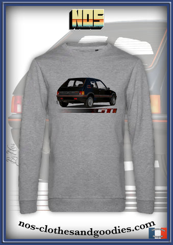 classic black Peugeot 205 GTI sweatshirt