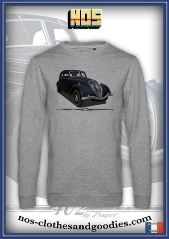 sweat classique Peugeot 402 noire