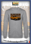 sweat classique Renault 12 orange