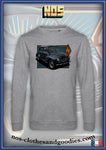 classic Renault 4cv 6 mustache sweatshirt