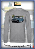 sweat classique Renault 5 L bleu  1974