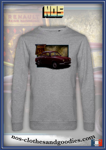 sweat classique Renault Dauphine rouge