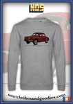 sweat classique Renault Dauphine rouge 1961