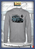 sweat classique Renault Juvaquatre dauphinoise vert gris