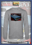 classic blue Renault Rambler sweatshirt