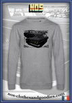 classic black Renault Rambler sweatshirt front/rear