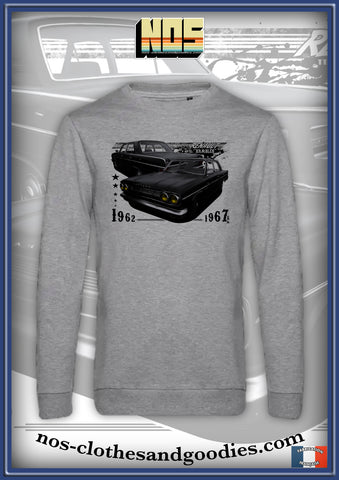 classic black Renault Rambler sweatshirt front/rear